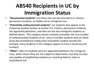 AB540 presentation (KRC) | PPT