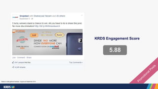 KRDS Engagement Score 
5.88 
Based on data gathered between August and September 2014 
 