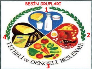 BESİN GRUPLARI 
1 
4 2 
3 
 