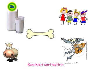 Kemikleri sertleştirir. 
 