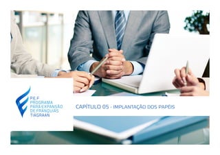 CAPÍTULO 05 - IMPLANTAÇÃO DOS PAPÉIS
 