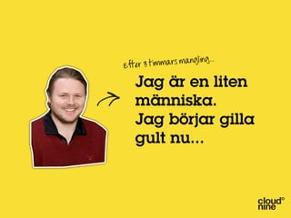 Efter 3 timma rs mangling...

   Jag är en liten
   människa.
   Jag börjar gilla
   gult nu...
 