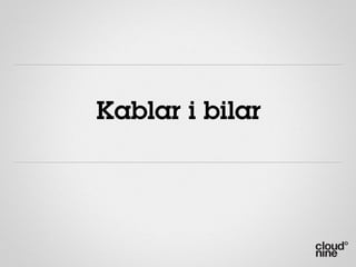 Kablar i bilar
 