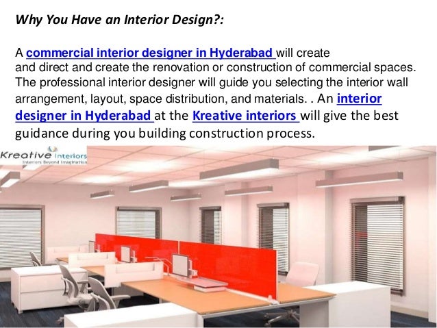 Commercial Interior Designers In Hyderabad Interior