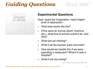 Guiding Questions
                                                        Experimental Questions
                         ...