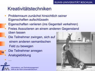 Kreativitaet in Teams