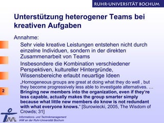 Kreativitaet in Teams