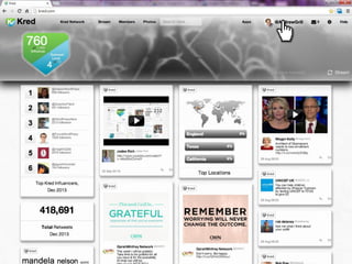 Kred.com is Your Influencer Network