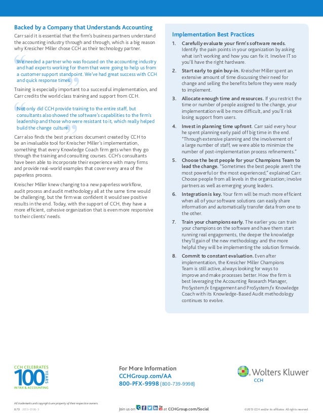Kreischer Miller Delivers A Higher Quality Audit With Engagement And - 