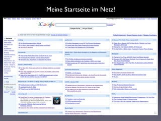 Meine Startseite im Netz!
 