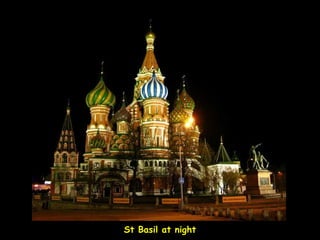 St Basil at night 