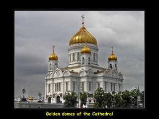 Golden domes of the Cathedral 