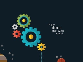 does
wo rk?
How
the web
 