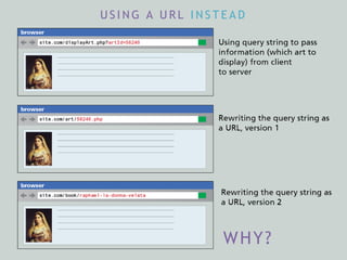 U S I N G A U R L I N S T E A D
WHY?
 