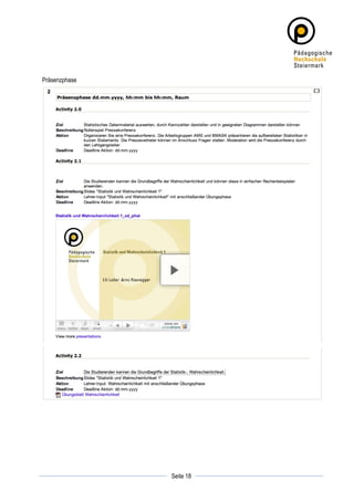 Präsenzphase




	
                        	
  
	
  
               Seite 18   	
  
 