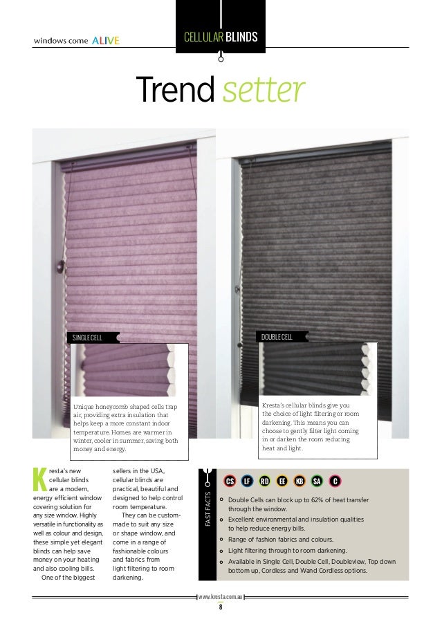 Kresta Blinds 2013 Catalogue