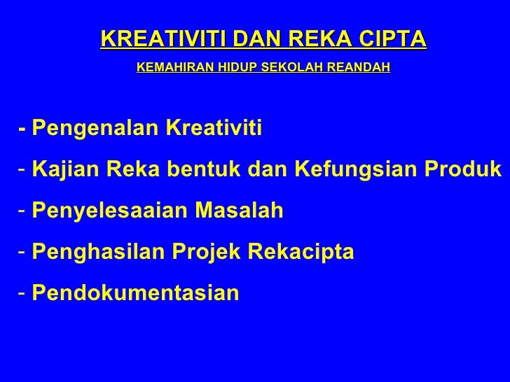 pernyataan masalah reka cipta