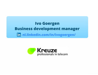 Ivo Goergen over het aanbieden van cloudtelefonie