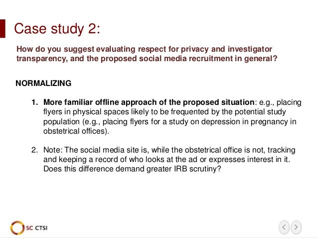how to use digital and social media to recruit participants into rese what are acceptable flyers for research studies
