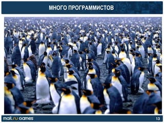 МНОГО ПРОГРАММИСТОВ
13
 