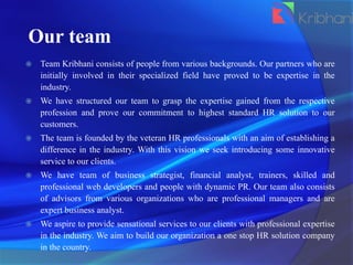 Kribhani Jobs- Nepal's best Job Agency