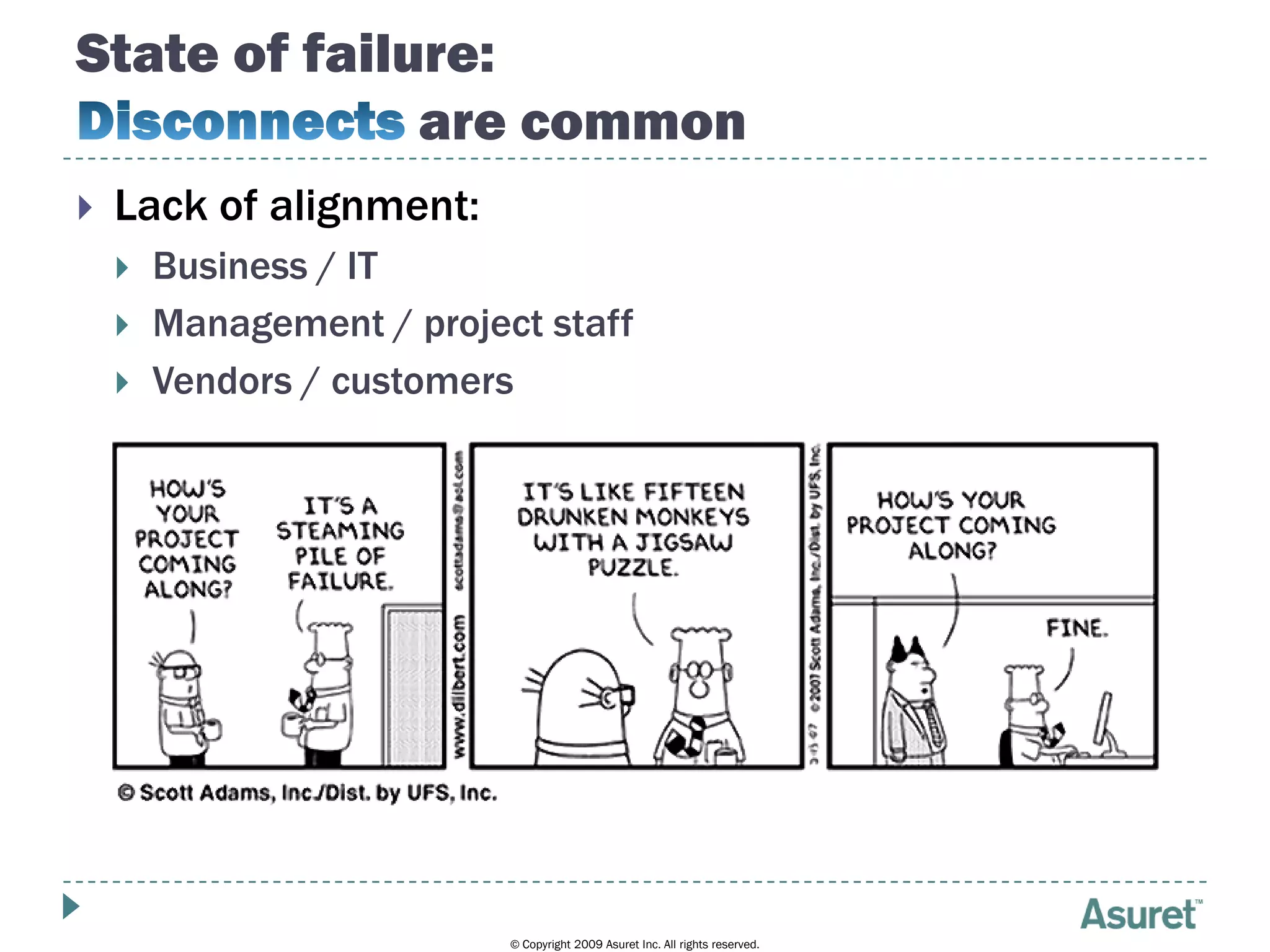 Project Governance and Failure