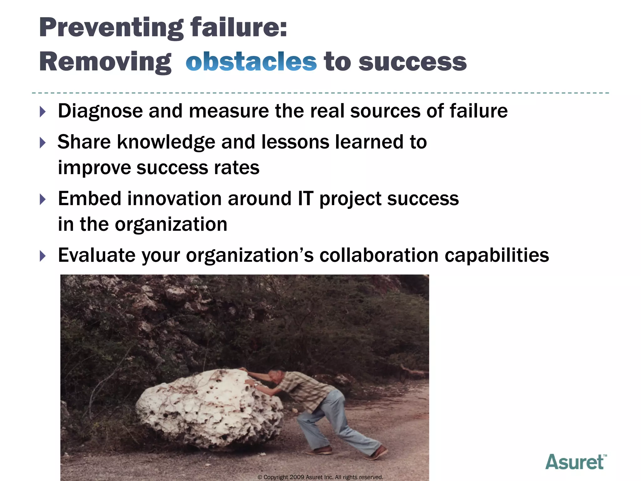 Project Governance and Failure