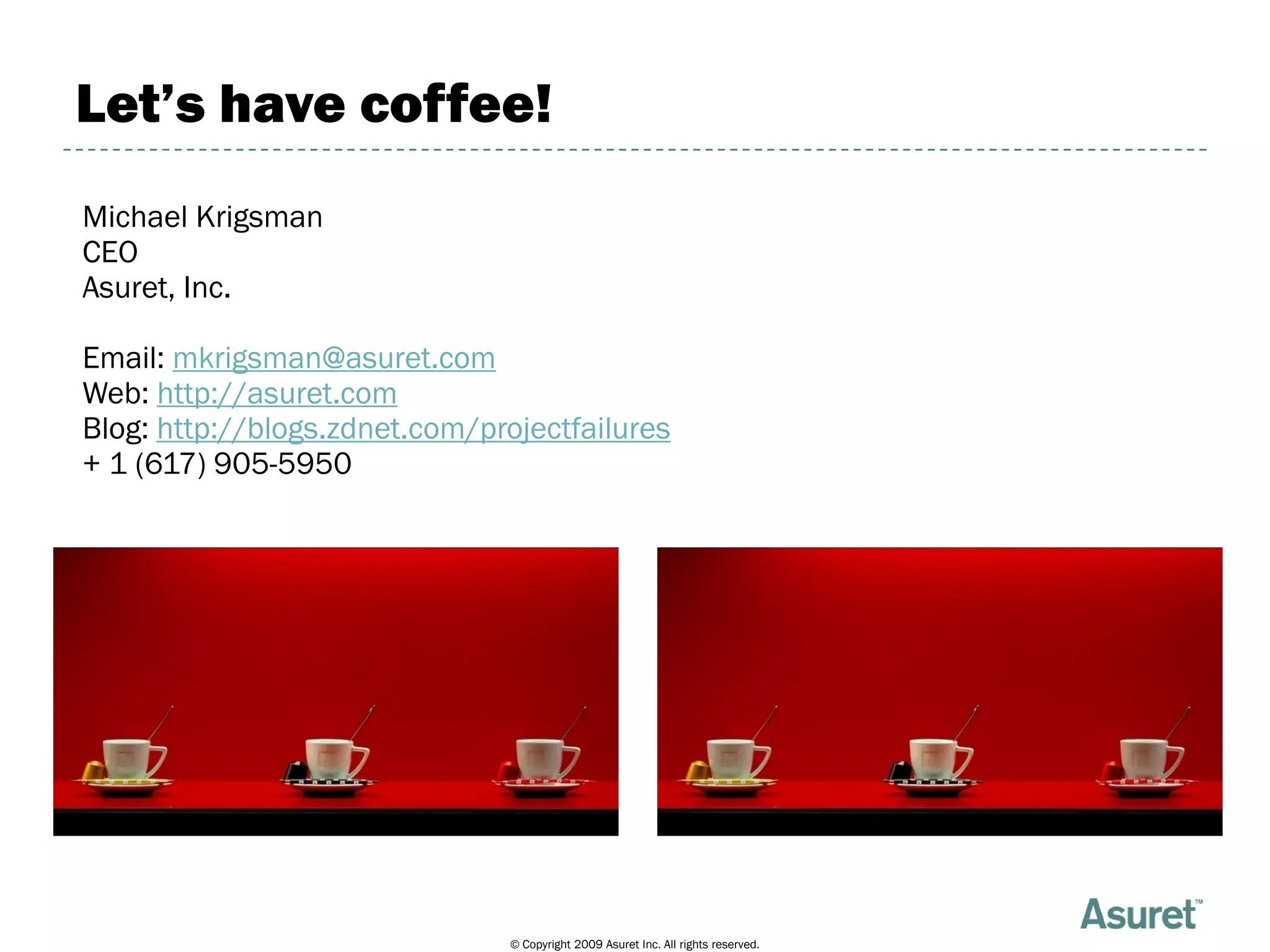 Project Governance and Failure