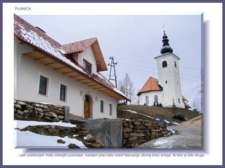 …vam poklanjam malo starejši posnetek, narejen prav tako sredi februarja, skoraj brez snega, le leto je bilo drugo.
PLANICA
 