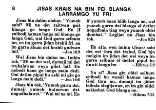 Kriol bible   help from above