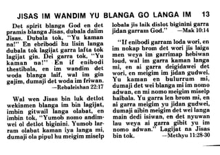 Kriol bible   help from above