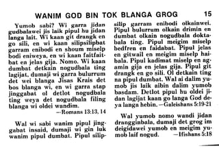 Kriol bible   help from above