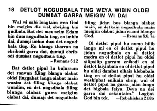 Kriol bible   help from above