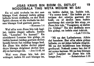 Kriol bible   help from above