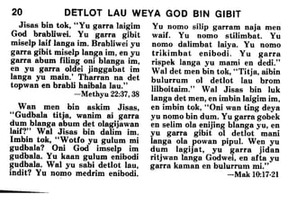 Kriol bible   help from above