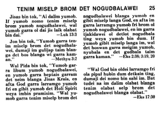 Kriol bible   help from above