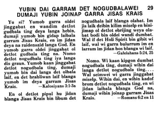 Kriol bible   help from above