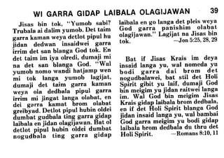 Kriol bible   help from above