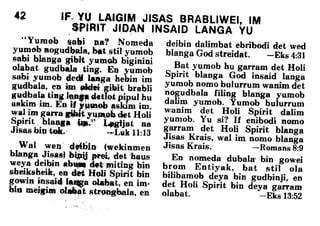 Kriol bible   help from above