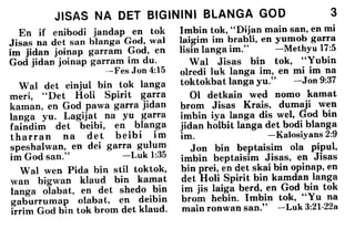 Kriol bible   help from above