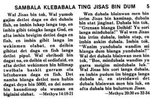 Kriol bible   help from above