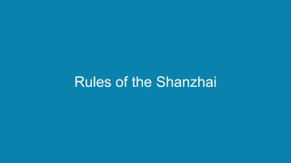 Rules of the Shanzhai
 