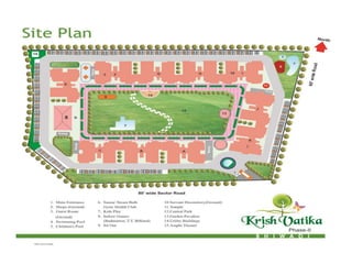 Krish City: Site Map
 