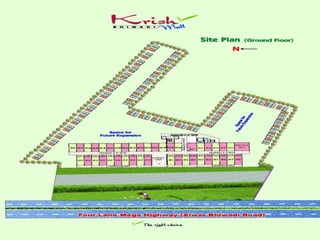 Krish Mall: Site Map
 