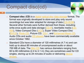 presentation on memory units. | PPTX