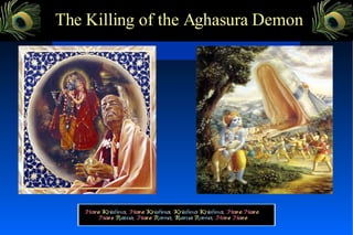 The Killing of the Aghasura Demon 