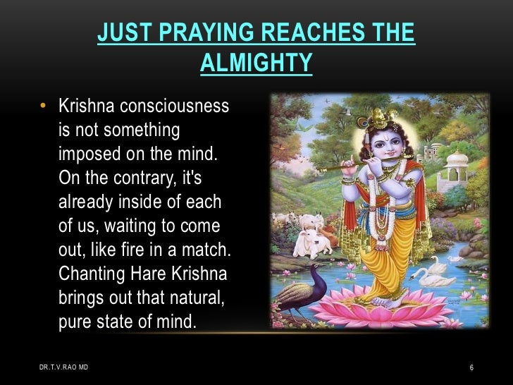 krishna consciousness