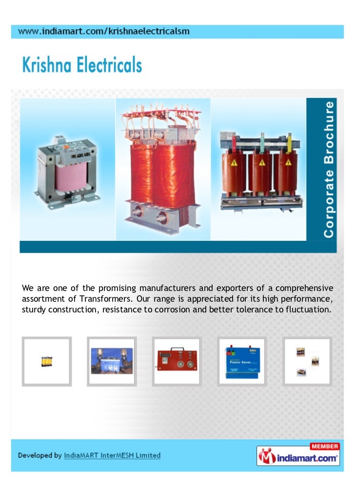 Krishna Electricals, Mumbai, Industrial Electrical Products