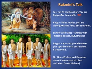 Krishna Rukmini Talking Krishna Leela Series - Part 55 - Talks Between Krishna and Rukmini | PPTX