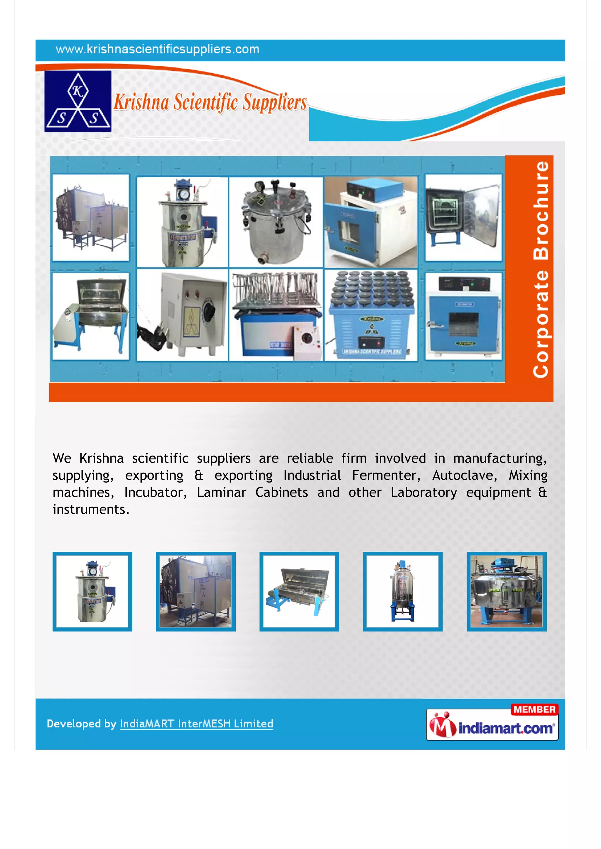 Krishna Scientific Suppliers, Chennai, Laboratory Instruments